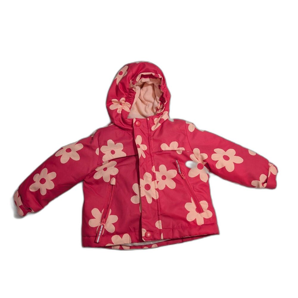 Cat & Jack Girls Coat Pink Size 12M